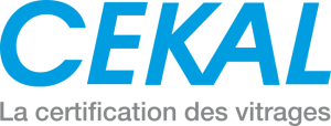 logo cekal certification des vitrages